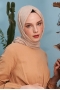 Bambu Kraş Krem Şal