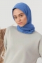 Bambu Kraş İndigo Şal