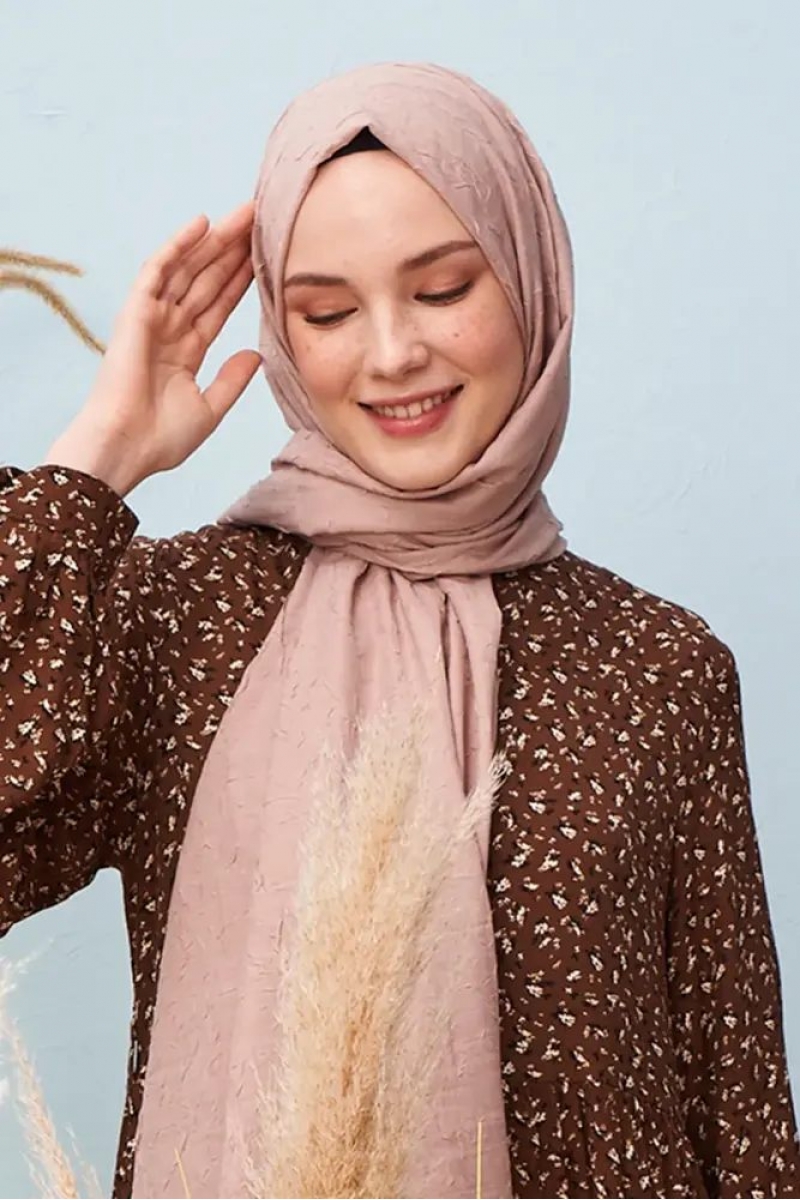 Bambu Kraş Vizon Şal