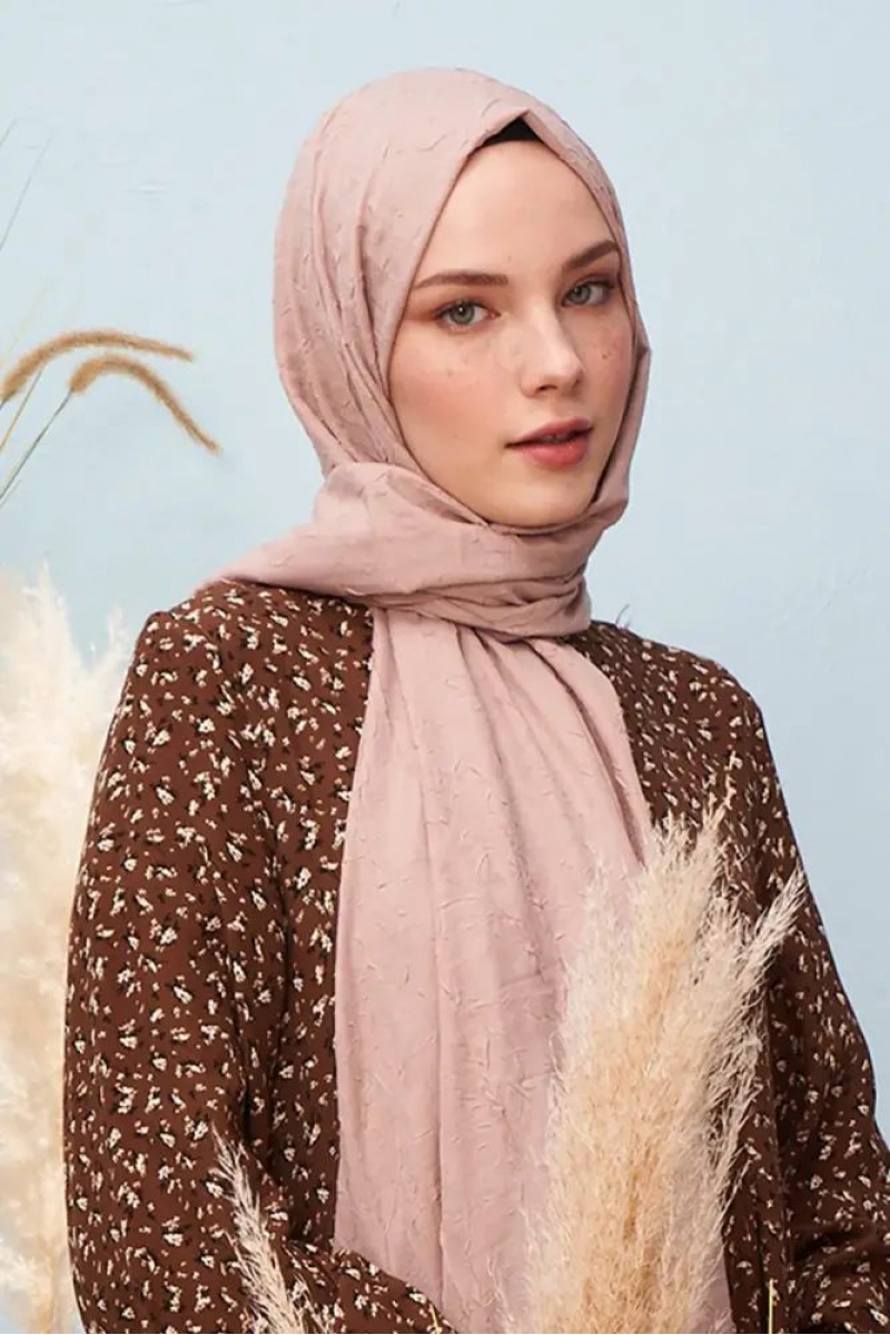 Bambu Kraş Vizon Şal