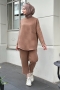 Müslin Kumaş Salaş Camel Takım