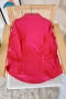 Ön Gizli Düğmeli Oversize Pembe Tunik